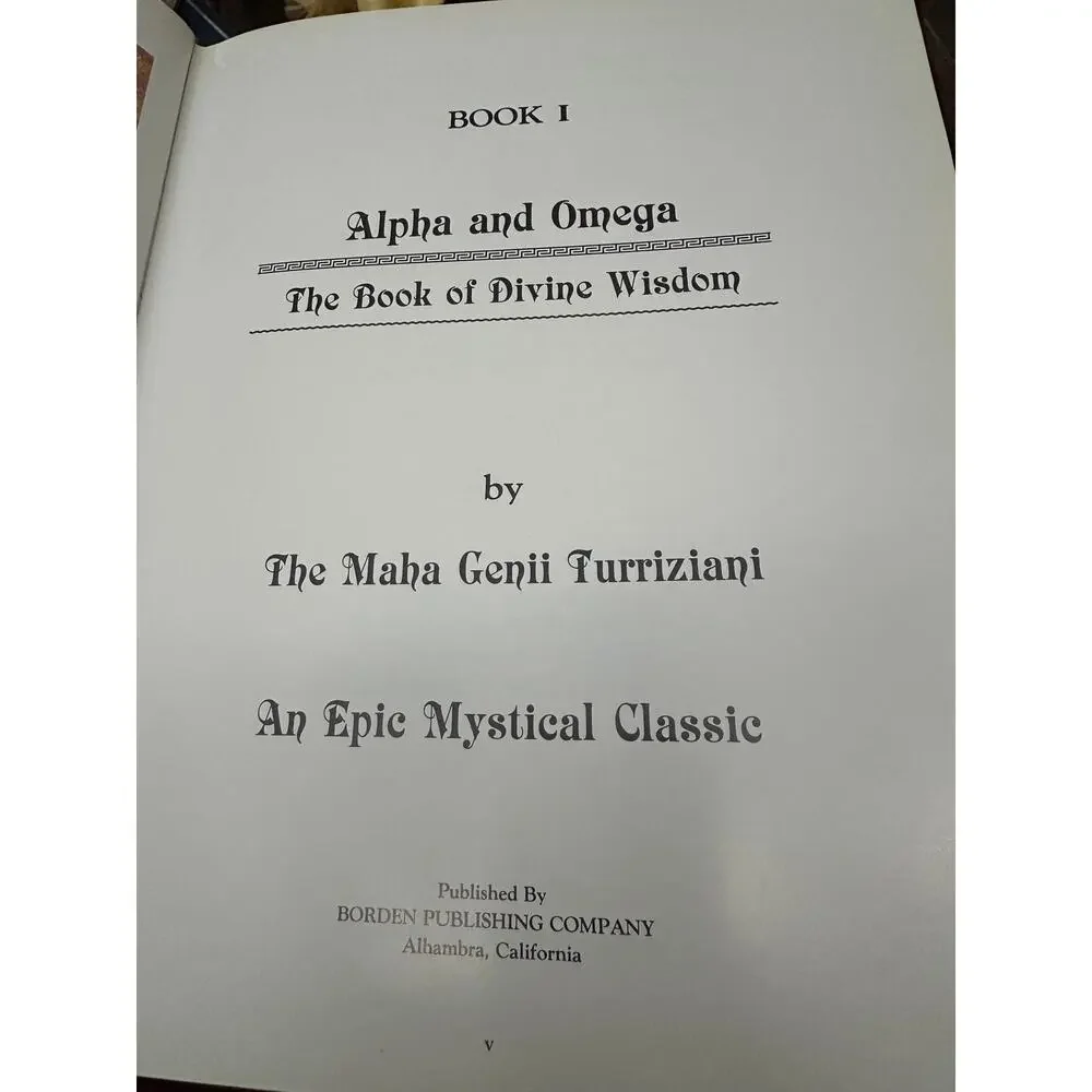Alpha and Omega: The Book‎ of Divine Wisdom – Spiritual Guidance & Enlightenment